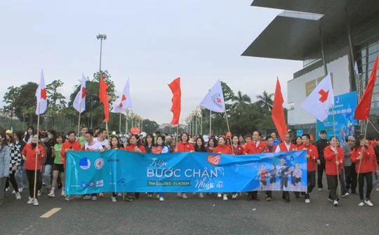 Vĩnh Phúc: Phát động hưởng ứng Chiến dịch “Triệu bước chân nhân ái”