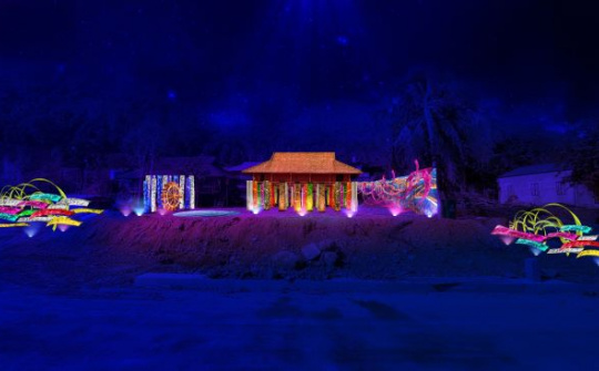 Chùm ảnh Điện Biên - Hoa ban và Show thực cảnh “Huyền tích UVA”