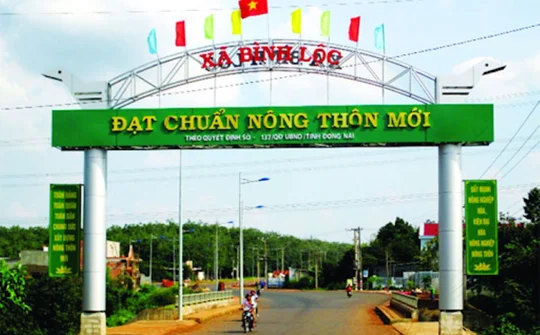 Sửa đổi một số quy định công nhận địa phương đạt chuẩn nông thôn mới