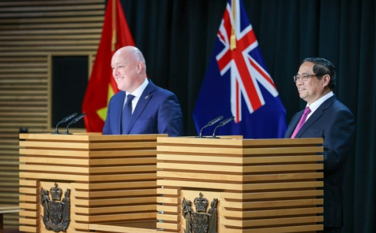 Tuyên bố báo chí chung Việt Nam - New Zealand