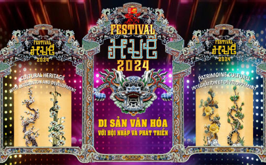 The official poster of Hue Festival 2024 released