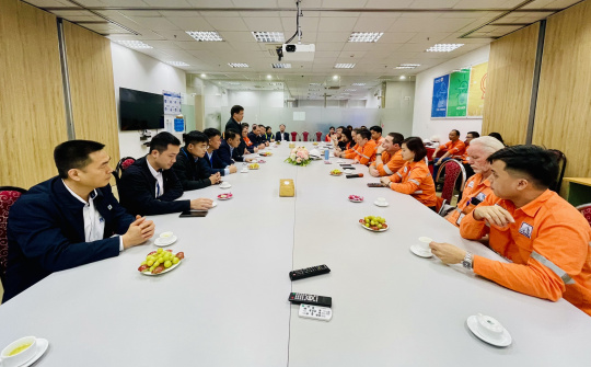 Núi Pháo và GAET hợp tác chiến lược về dịch vụ nổ mìn