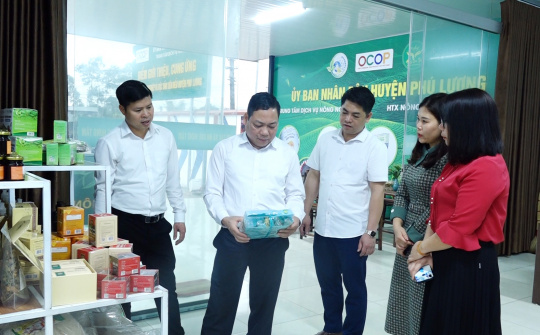 Thái Nguyên: Đẩy mạnh trưng bày quảng bá, giới thiệu sản phẩm OCOP và sản phẩm nông nghiệp tiêu biểu huyện Phú Lương