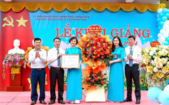 Trường THCS Minh Khai: Nơi ươm mầm ước mơ, kiến tạo nhân tài