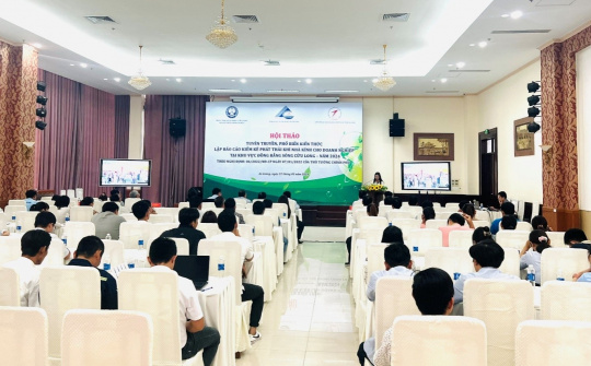 Tuyên truyền kiểm kê phát thải khí nhà kính cho doanh nghiệp