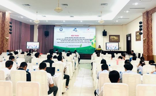 Tuyên truyền kiểm kê phát thải khí nhà kính cho doanh nghiệp