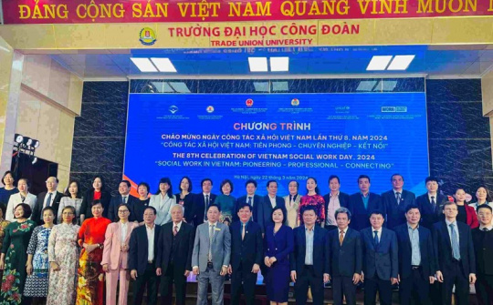 Công tác xã hội Việt Nam lần thứ 8 với chủ đề "Tiên Phong - Chuyên Nghiệp - Kết nối"
