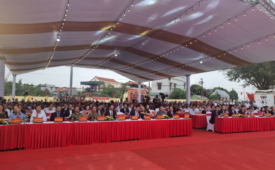 Huyện Gia Viễn (Ninh Bình) tổ chức lễ kỷ niệm 1100 năm ngày sinh vua Đinh Tiên Hoàng