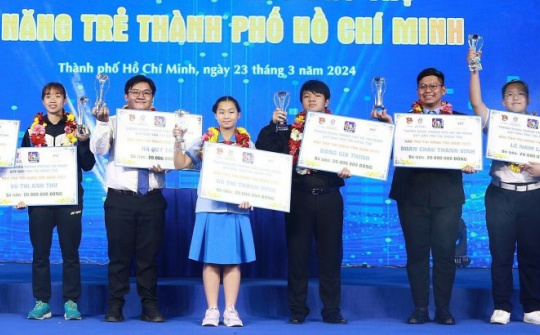 Hai nhà khoa học được tôn vinh tài năng trẻ TP HCM