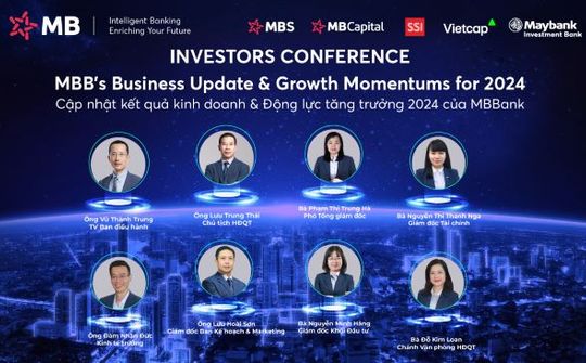 Hội nghị Nhà đầu tư MB: Tiếp tục tập trung kinh doanh nền tảng và thu hút khách hàng