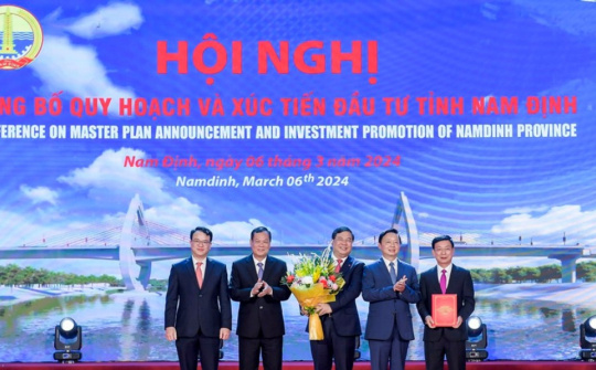 Nam Định: Được xác định sẽ là một cực phát triển quan trọng của tiểu vùng Nam Đồng bằng sông Hồng