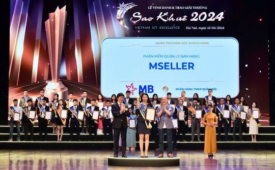 MB được vinh danh tại giải thưởng Sao Khuê 2024
