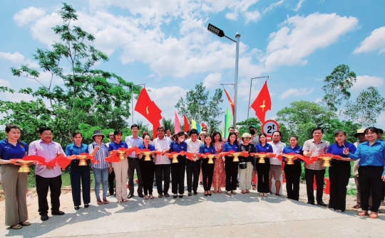 Lễ khánh thành cầu Ngã Cạy tại Xã Phú Mỹ, Huyện Mỹ Tú, Tỉnh Sóc Trăng, "Cây cầu của lòng nhân ái"