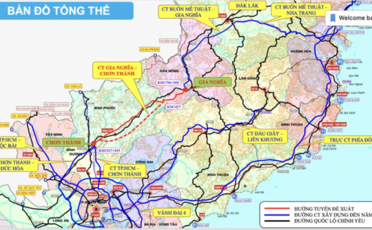 Thống nhất trình Quốc hội Dự án cao tốc Gia Nghĩa - Chơn Thành vốn hơn 25.500 tỉ đồng tại Kỳ họp thứ 7