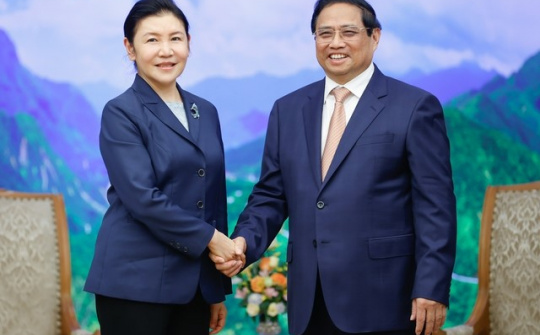 Thủ tướng tiếp Bộ trưởng Bộ Tư pháp Trung Quốc