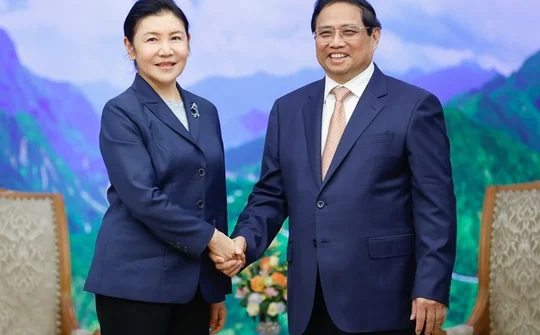 Thủ tướng tiếp Bộ trưởng Bộ Tư pháp Trung Quốc