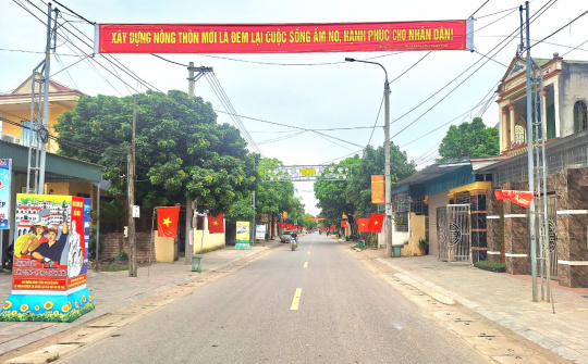 Đông Sơn (Thanh Hóa): Đổi thay mạnh mẽ từ xây dựng nông thôn mới nâng cao, NTM kiểu mẫu