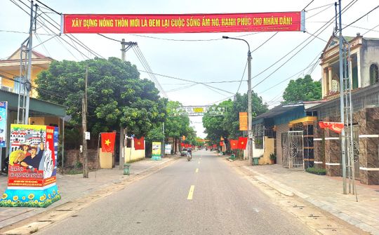 Đông Sơn (Thanh Hóa): Đổi thay mạnh mẽ từ xây dựng nông thôn mới nâng cao, NTM kiểu mẫu