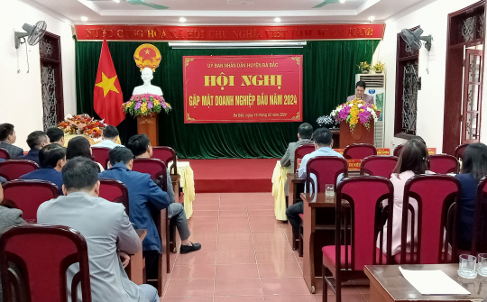 Hội doanh nghiệp huyện Đà Bắc: Đồng hành trên chặng đường phát triển địa phương