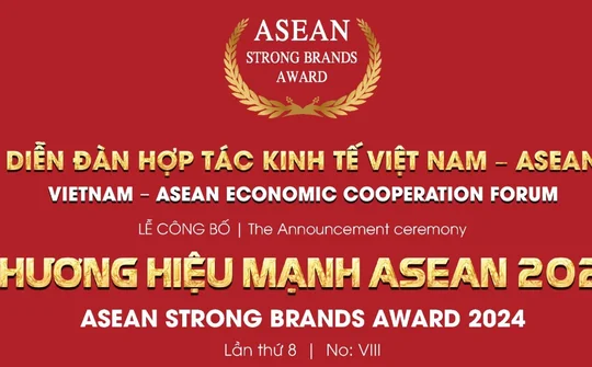 Vinh danh 100 thương hiệu mạnh ASEAN 2024