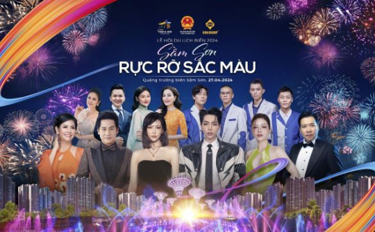 Đức Phúc, Min, Trọng Tấn sẽ khuấy động quảng trường biển Sầm Sơn tại khai mạc Lễ hội du lịch biển cuối tuần này