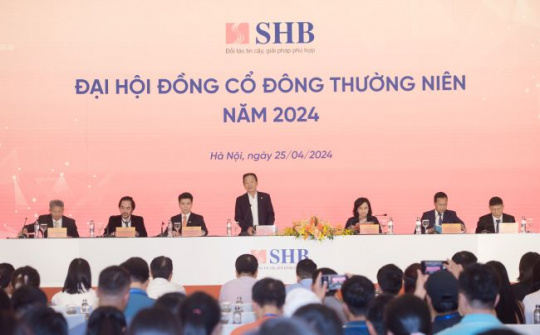 SHB tăng tốc chuyển đổi, lợi nhuận quý I cao nhất lịch sử, mục tiêu 2024 tăng 22% và chia cổ tức 18%