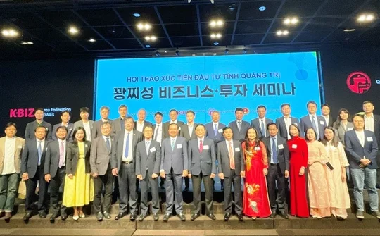Quảng Trị: Hội thảo xúc tiến đầu tư tại Hàn Quốc năm 2024