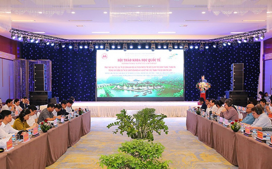 Phát huy vai trò, giá trị danh thắng Tràng An trong xây dựng Đô thị Di sản thiên niên kỷ và kết nối các thành phố di sản thế giới