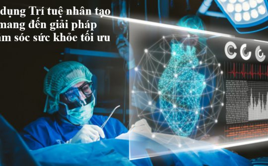 Trí tuệ nhân tạo mang đến giải pháp chăm sóc sức khỏe tối ưu