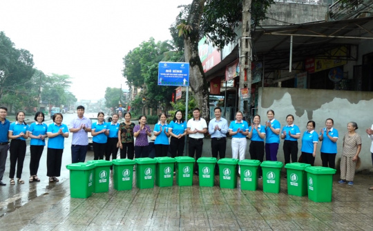 Phú Lương, Thái Nguyên: ra mắt mô hình tuyến phố văn minh không rác