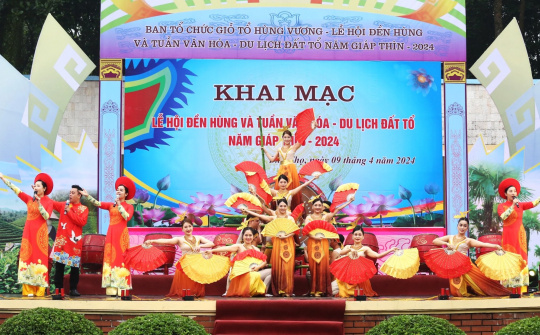 Phú Thọ: Khai mạc Lễ hội Đền Hùng và Tuần Văn hóa - Du lịch Đất Tổ năm 2024