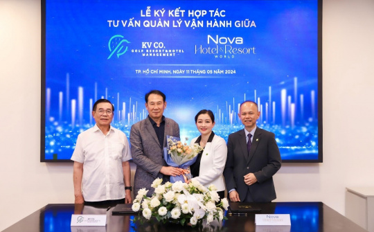 Nova Service và K.V Golf Resort & Hotel Management ký kết hợp tác chiến lược