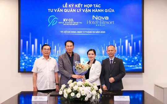 Nova Service và K.V Golf Resort & Hotel Management ký kết hợp tác chiến lược