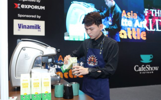 Vinamilk đồng hành cùng các Barista tại cuộc thi quốc tế Asia Latte Art Battle