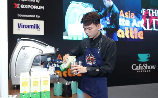 Vinamilk đồng hành cùng các Barista tại cuộc thi quốc tế Asia Latte Art Battle