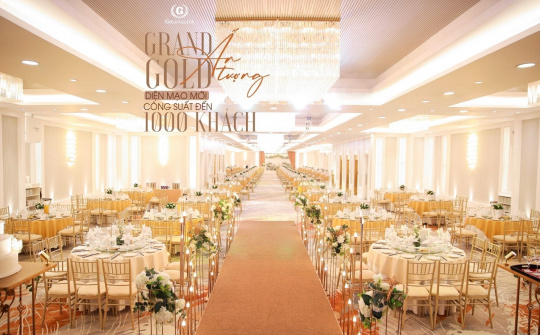 Sang trọng và Đẳng cấp, khám phá không gian sự kiện và tiệc cưới lý tưởng tại Gold Palace