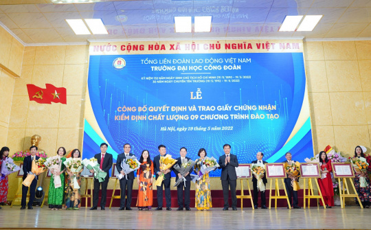 78 năm Trường Đại học Công đoàn: Viết tiếp những trang sử