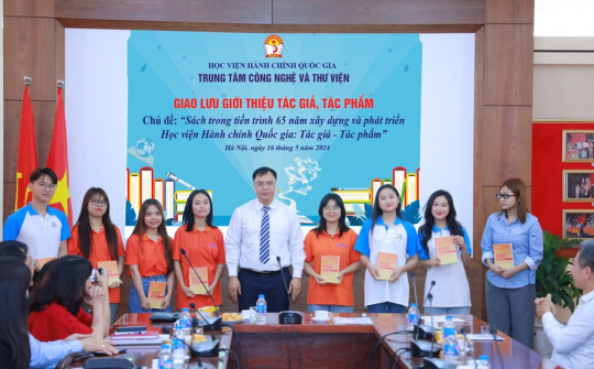 Học viện Hành chính Quốc gia tổ chức chương trình giao lưu Giới thiệu tác phẩm “Xây dựng và hoàn thiện cơ chế bảo vệ Hiến pháp ở Việt Nam hiện nay – Lý luận và thực tiễn”