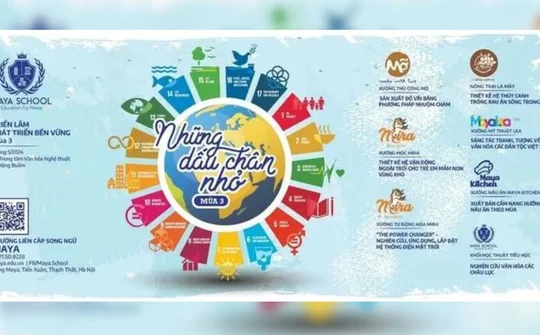 Triển Lãm " Những Dấu Chân Nhỏ" - Mùa 3: Sáng kiến và hành động của thế hệ trẻ cho sự phát triển bền vững