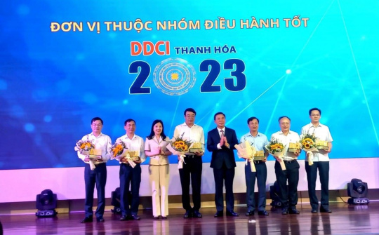 Thanh Hóa công bố DDCI Sở Công Thương, UBND huyện Hoằng Hóa dẫn đầu năm 2023