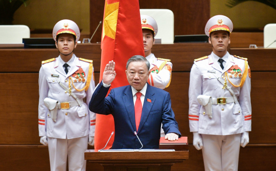 Tân Chủ tịch nước Tô Lâm: Thực hiện nghiêm túc, đầy đủ nhiệm vụ, quyền hạn của Chủ tịch nước đã được Hiến định