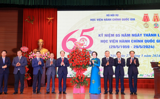 Học viện Hành chính Quốc gia kỷ niệm 65 năm Ngày truyền thống