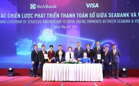 SeABank và Visa hợp tác chiến lược phát triển thanh toán số