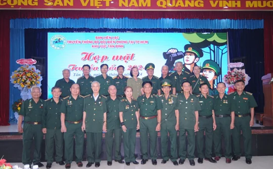 Gặp mặt truyền thống - Nghĩa tình đồng đội
