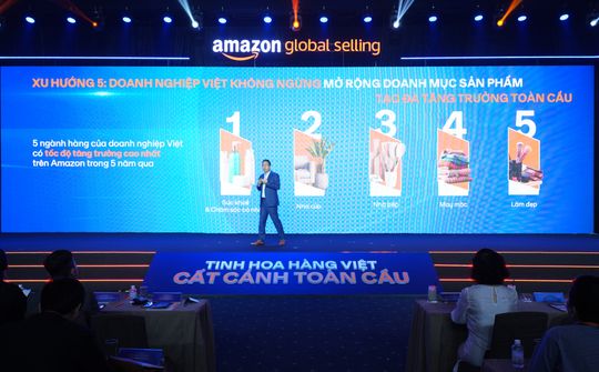 5 năm thương mại điện tử xuyên biên giới Amazon tại Việt Nam - Tinh hoa hàng Việt, cất cánh toàn cầu