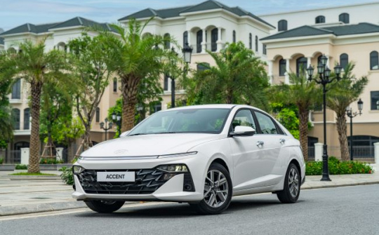 Hyundai Accent hoàn toàn mới ra mắt thị trường Việt Nam