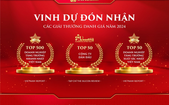 SeABank honored for the 5th time in the Top 500 Fastest Growing Enterprises in Vietnam