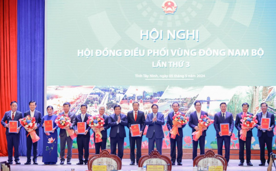 Đông Nam Bộ: Tăng tốc, đột phá, tiên phong, liên kết chặt chẽ, thực chất và hiệu quả