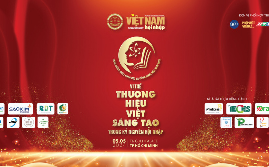 Tạp chí Việt Nam Hội Nhập: Biểu dương doanh nghiệp đổi mới sáng tạo nhân ngày Khoa học và Công nghệ Việt Nam 2024