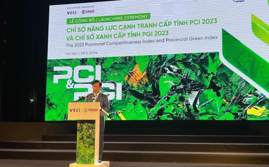 Công bố Chỉ số năng lực cạnh tranh cấp tỉnh (PCI) năm 2023 Thanh Hóa tăng 17 bậc so với năm 2022